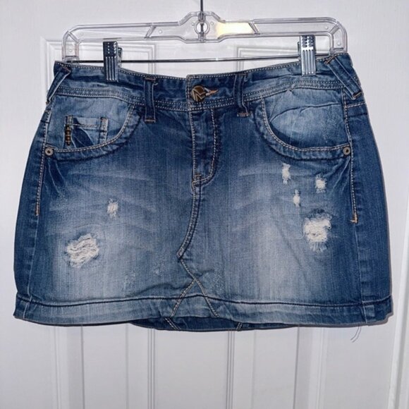 Dresses & Skirts - Maurices Mini Jean Skirt
